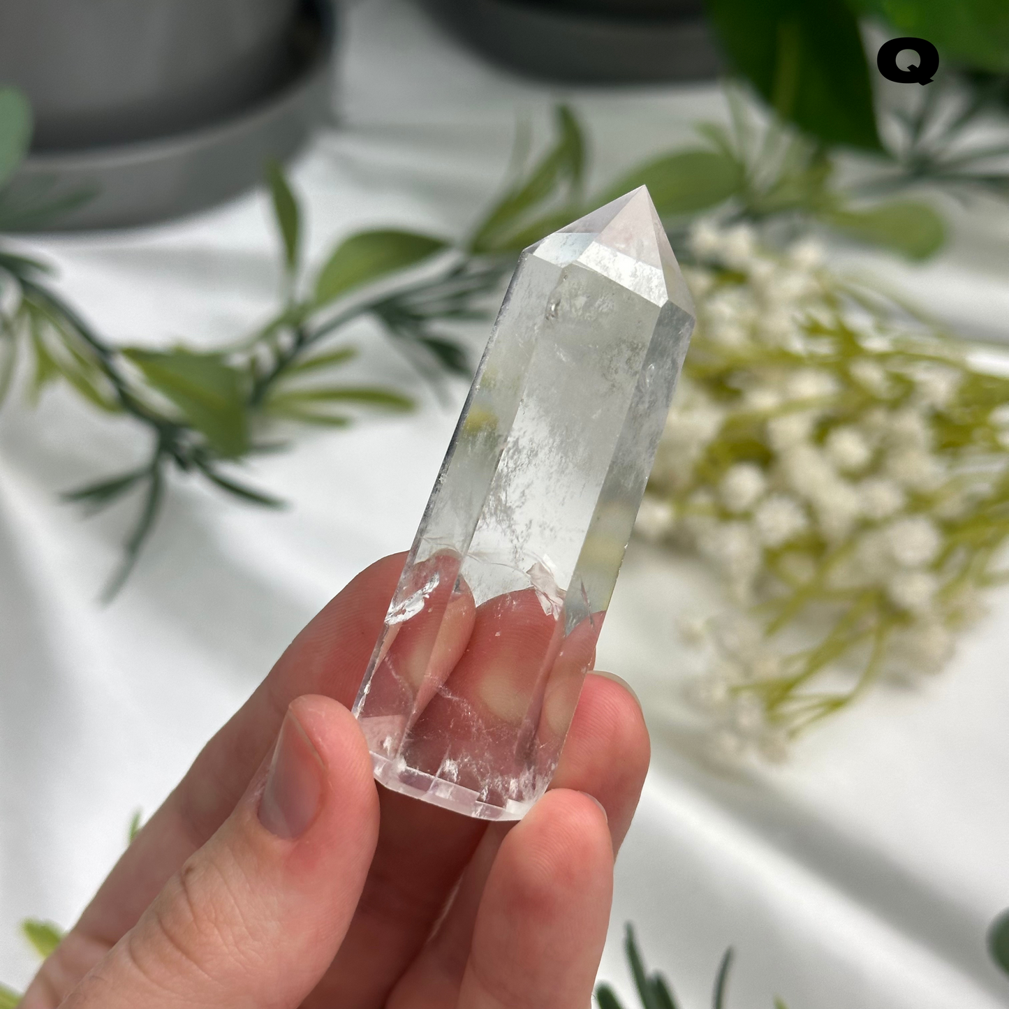 Clear Quartz Towers