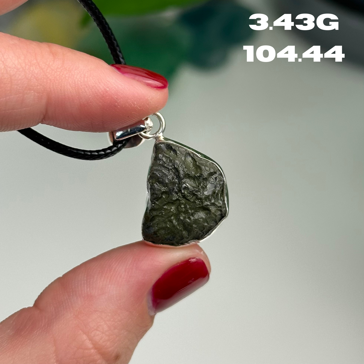 Moldavite Pendants