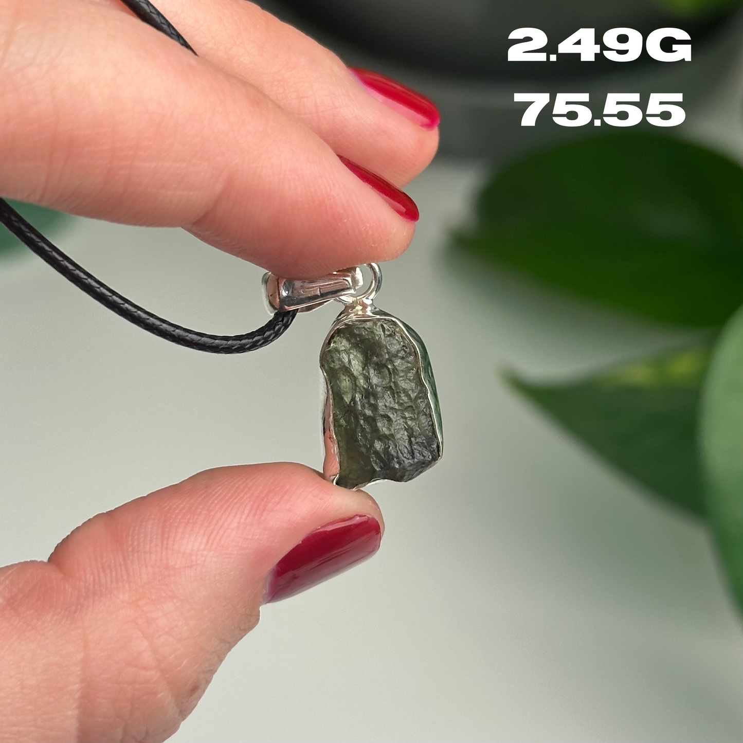 Moldavite Pendants