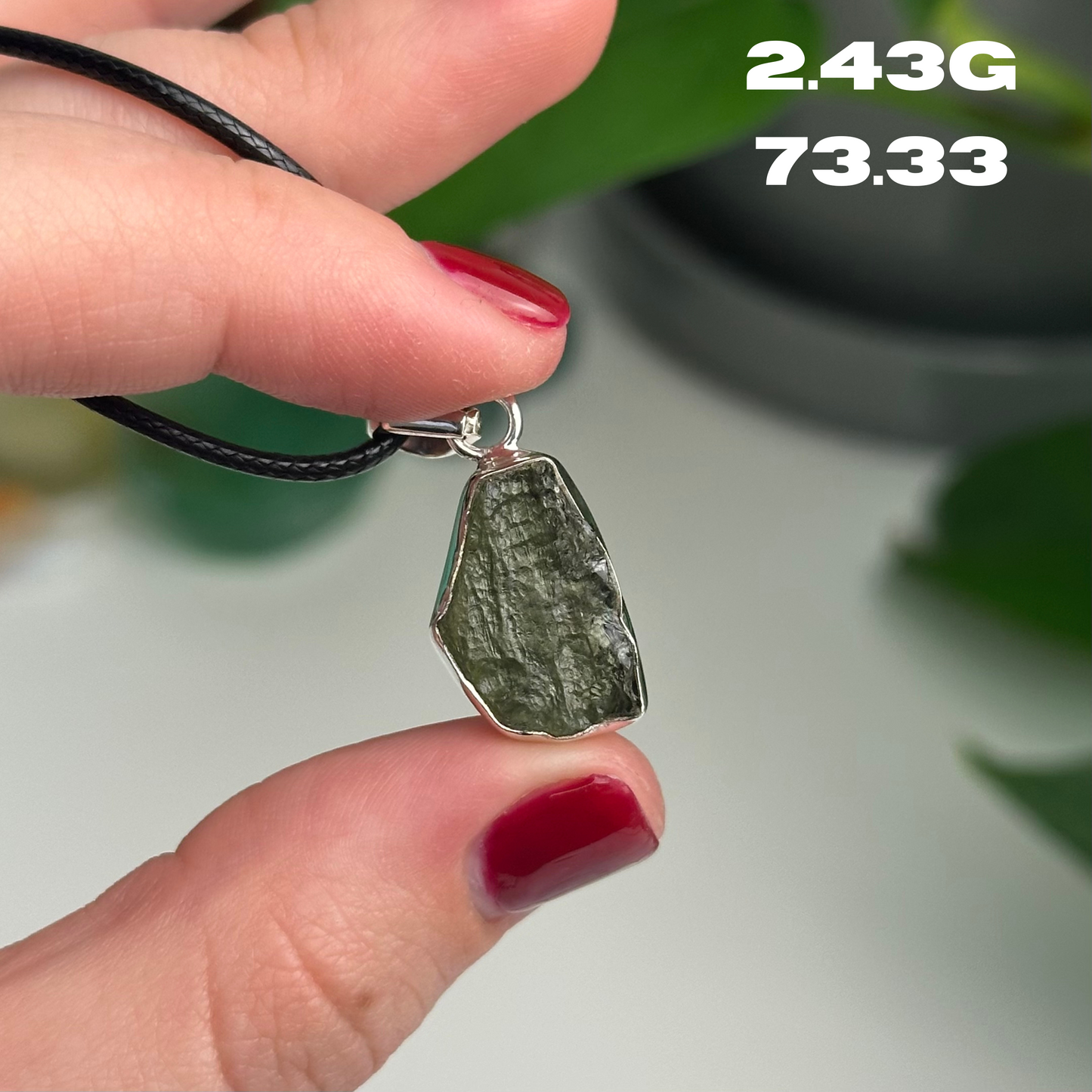 Moldavite Pendants