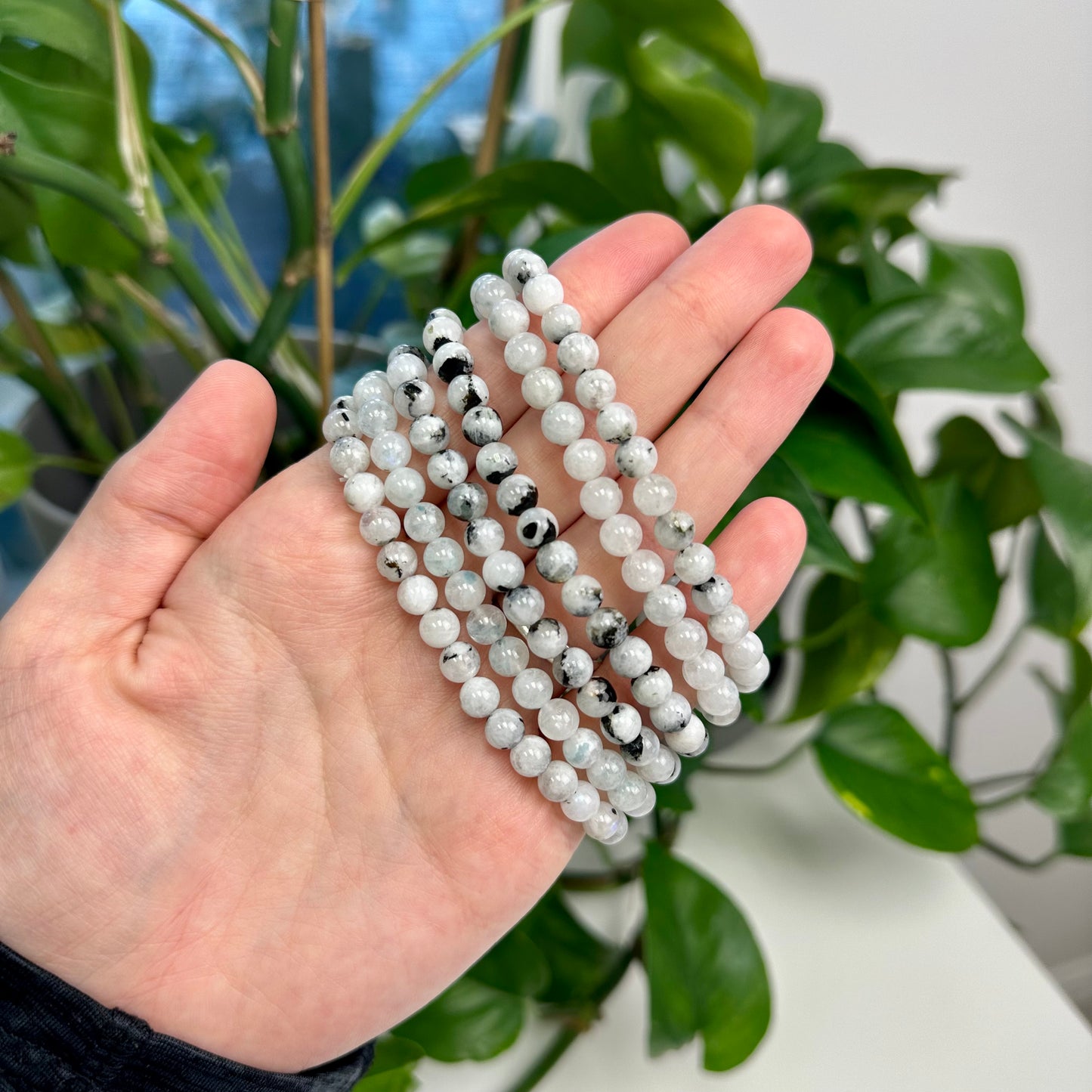 Rainbow Moonstone Bracelet