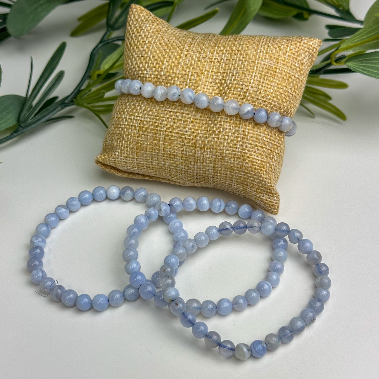 Blue Lace Agate Bracelet