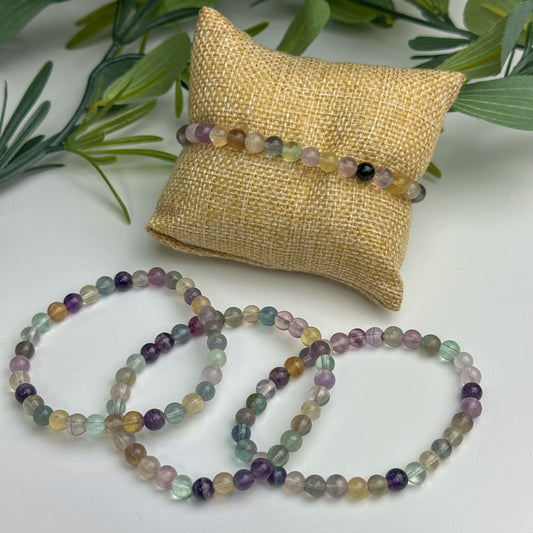 Rainbow Fluorite Bracelet