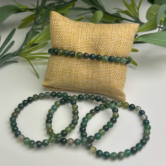 Moss Agate Bracelet