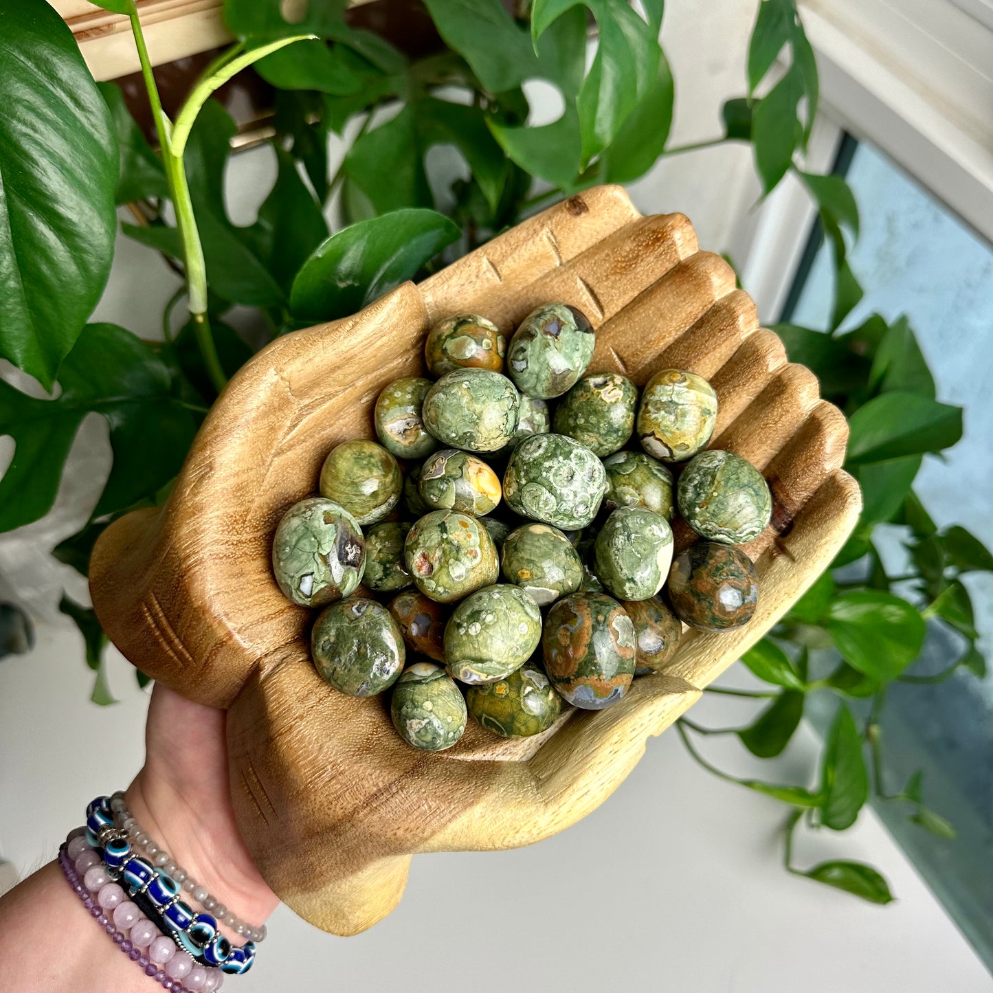 Rainforest Jasper Tumbles