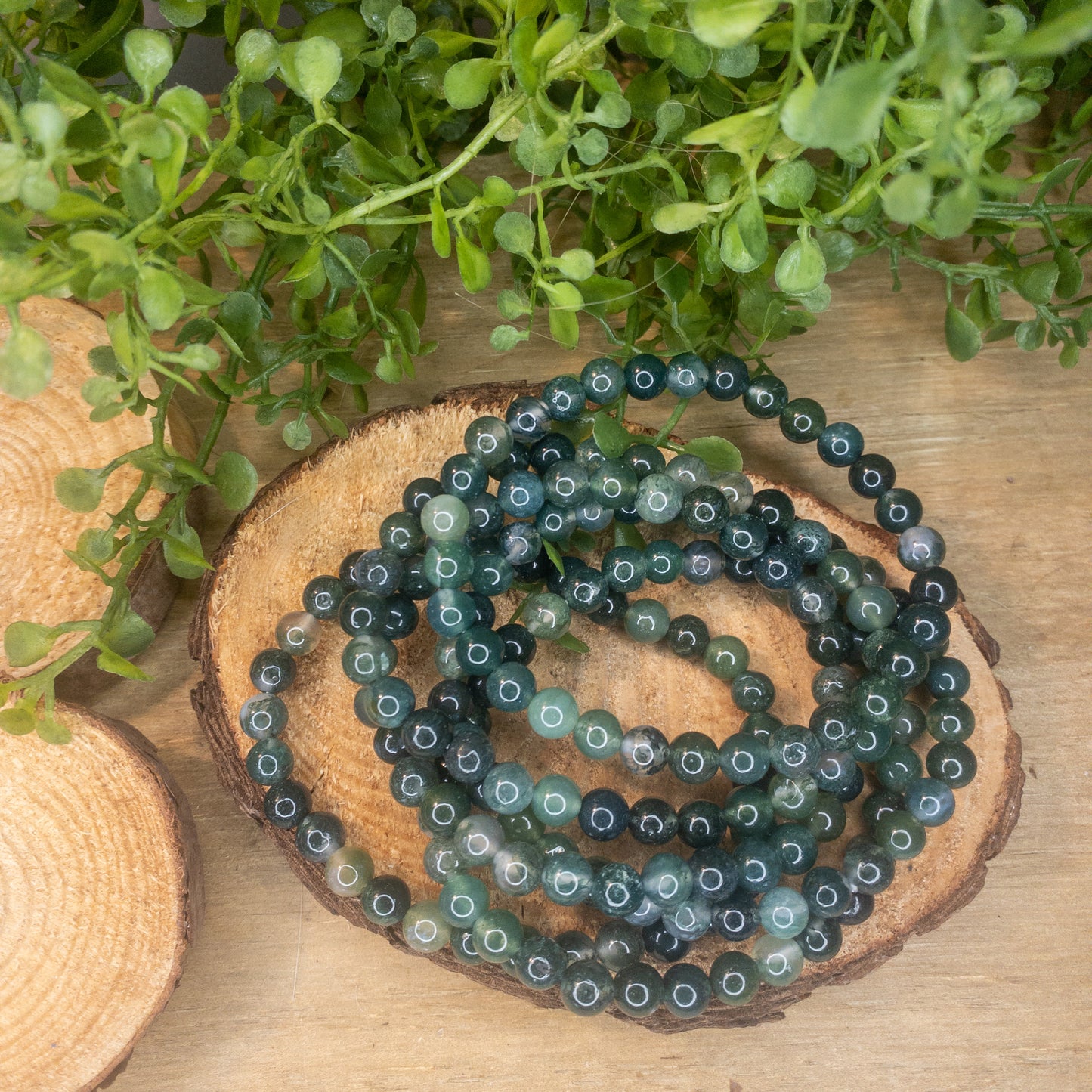 Moss Agate Bracelet