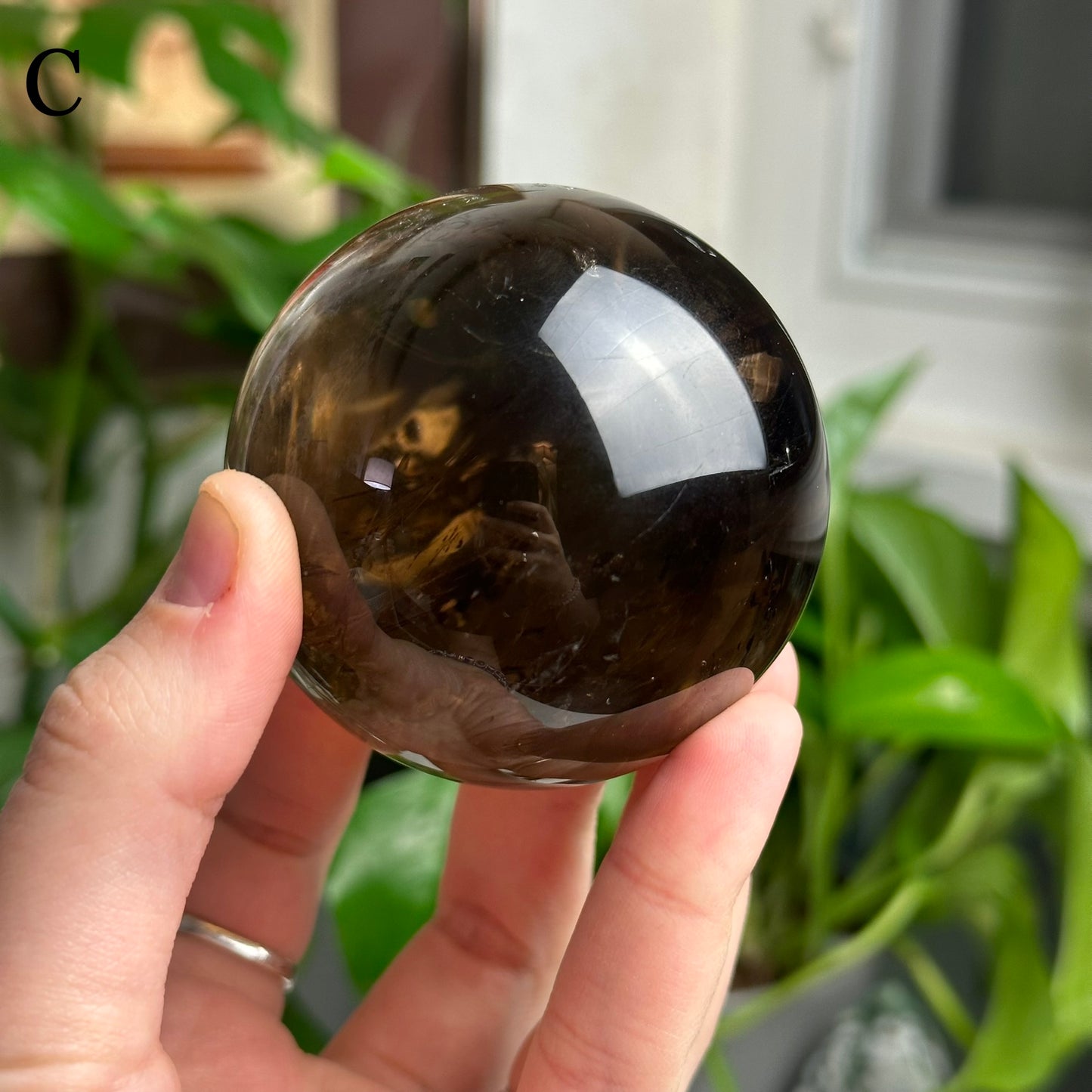 Smoky Quartz Spheres