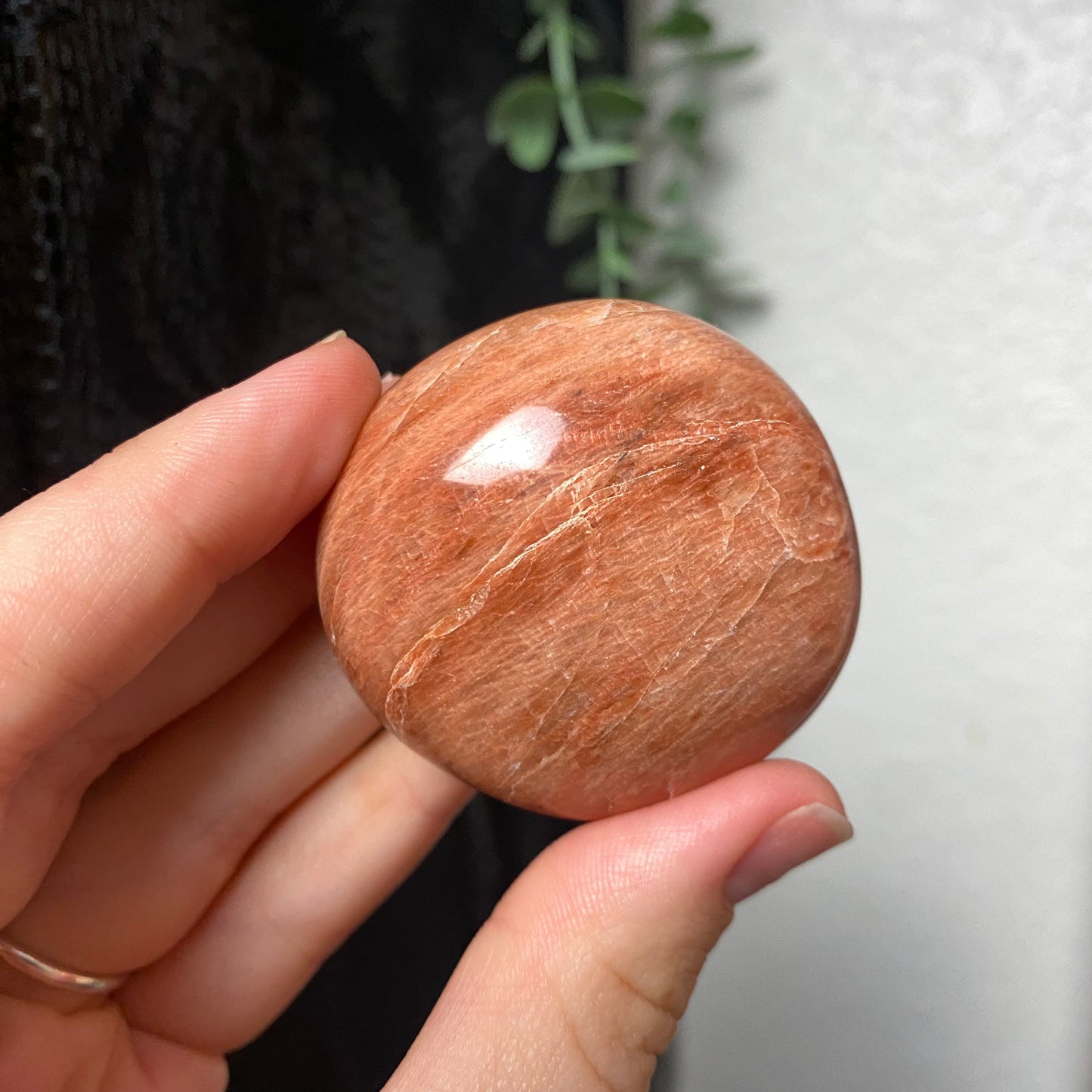 Peach Moonstone Palmstone