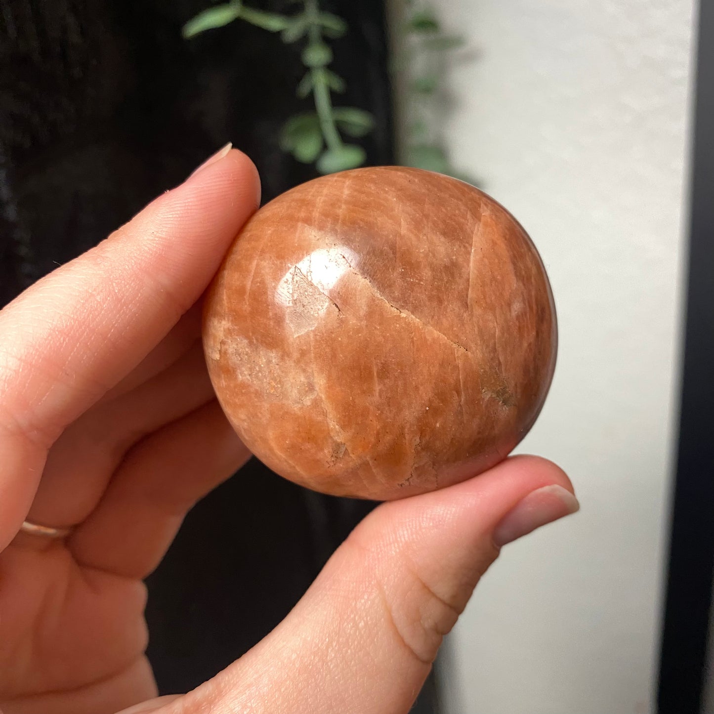 Peach Moonstone Palmstone