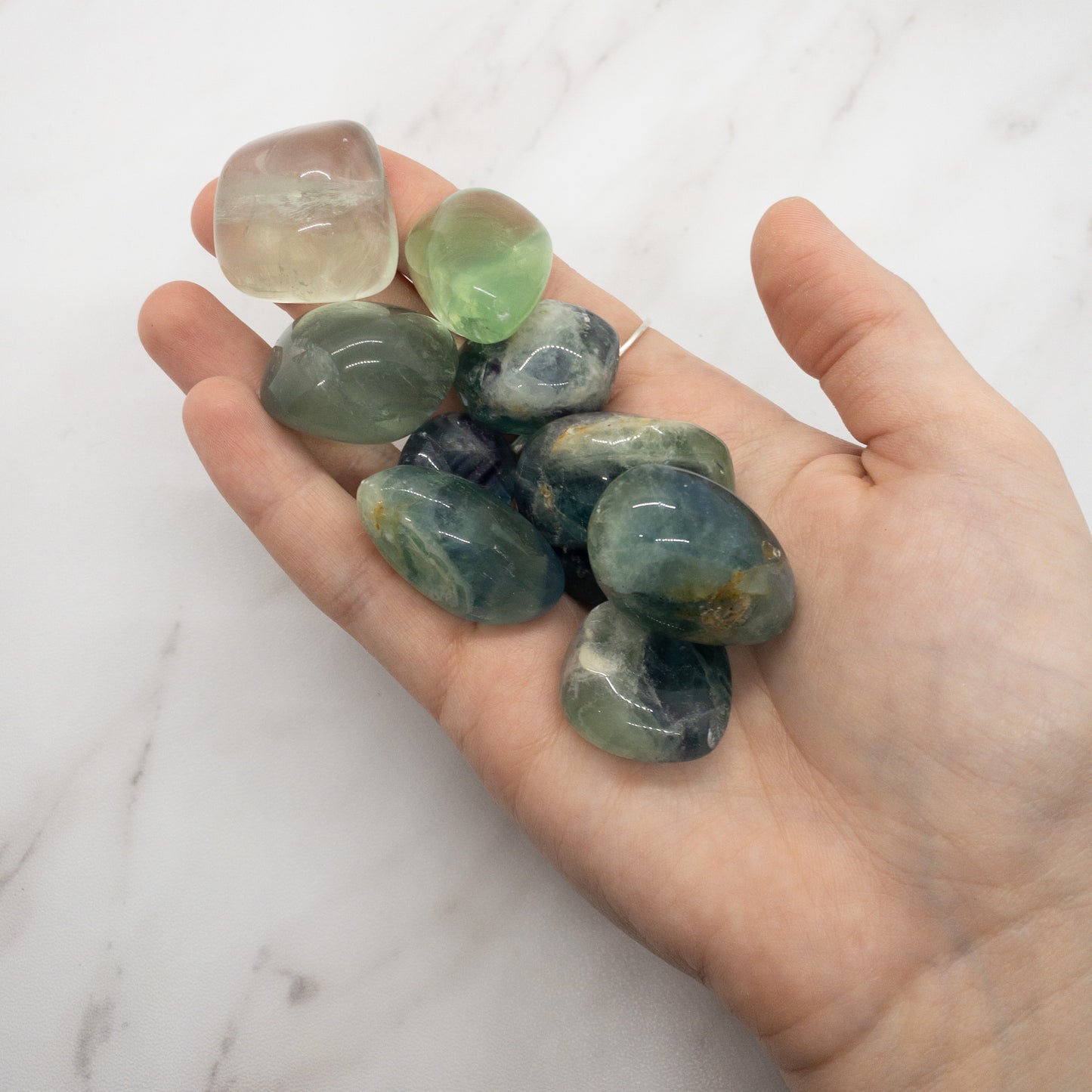 Rainbow Fluorite Tumble