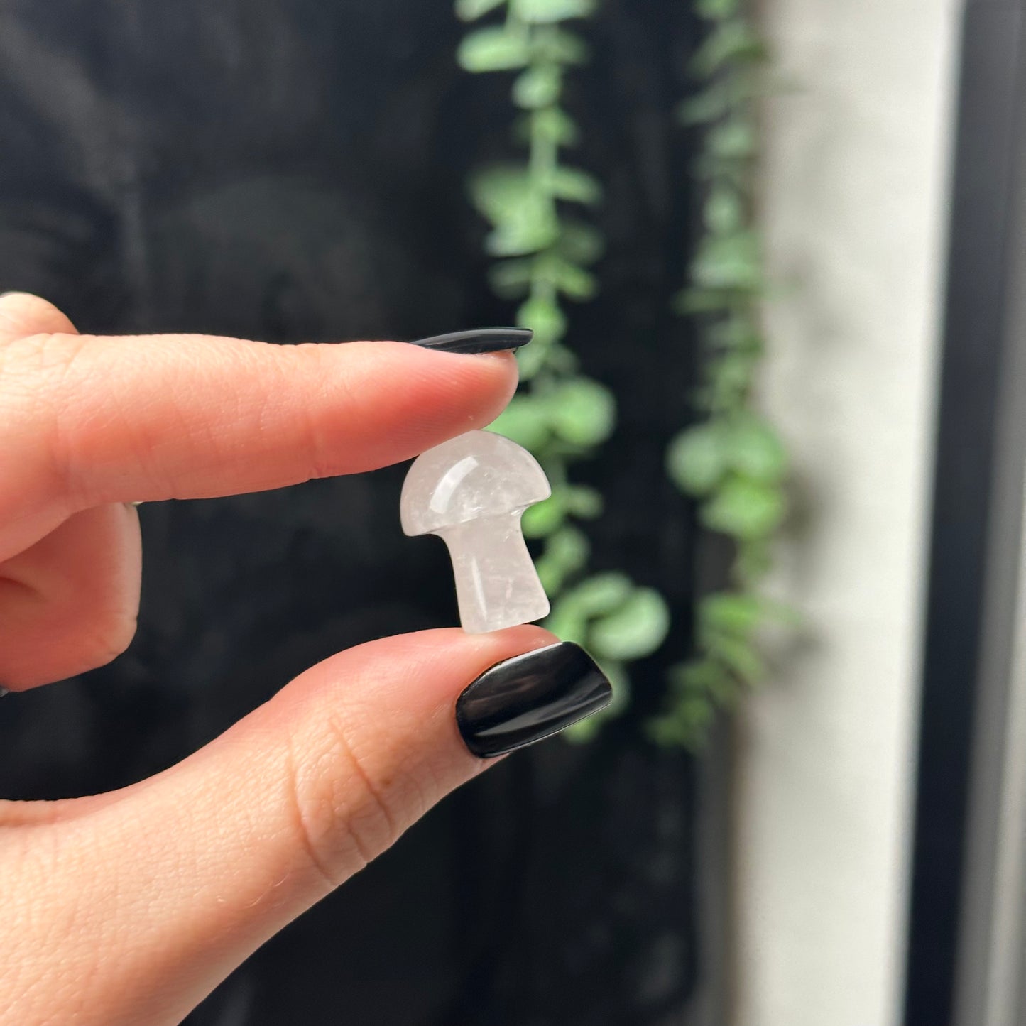 Mini Clear Quartz Mushroom