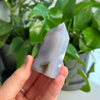 Druzy Agate Tower