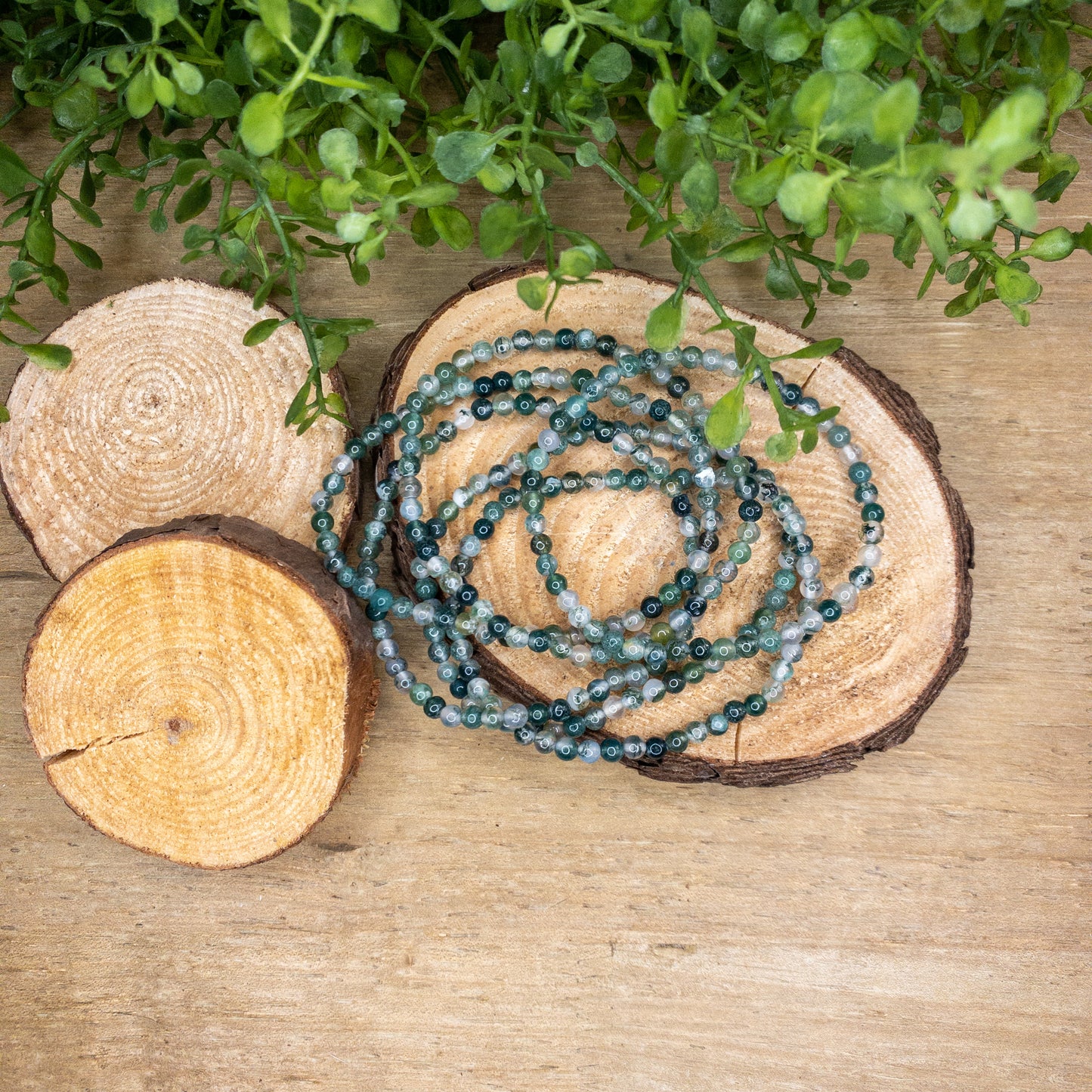 Moss Agate Bracelet