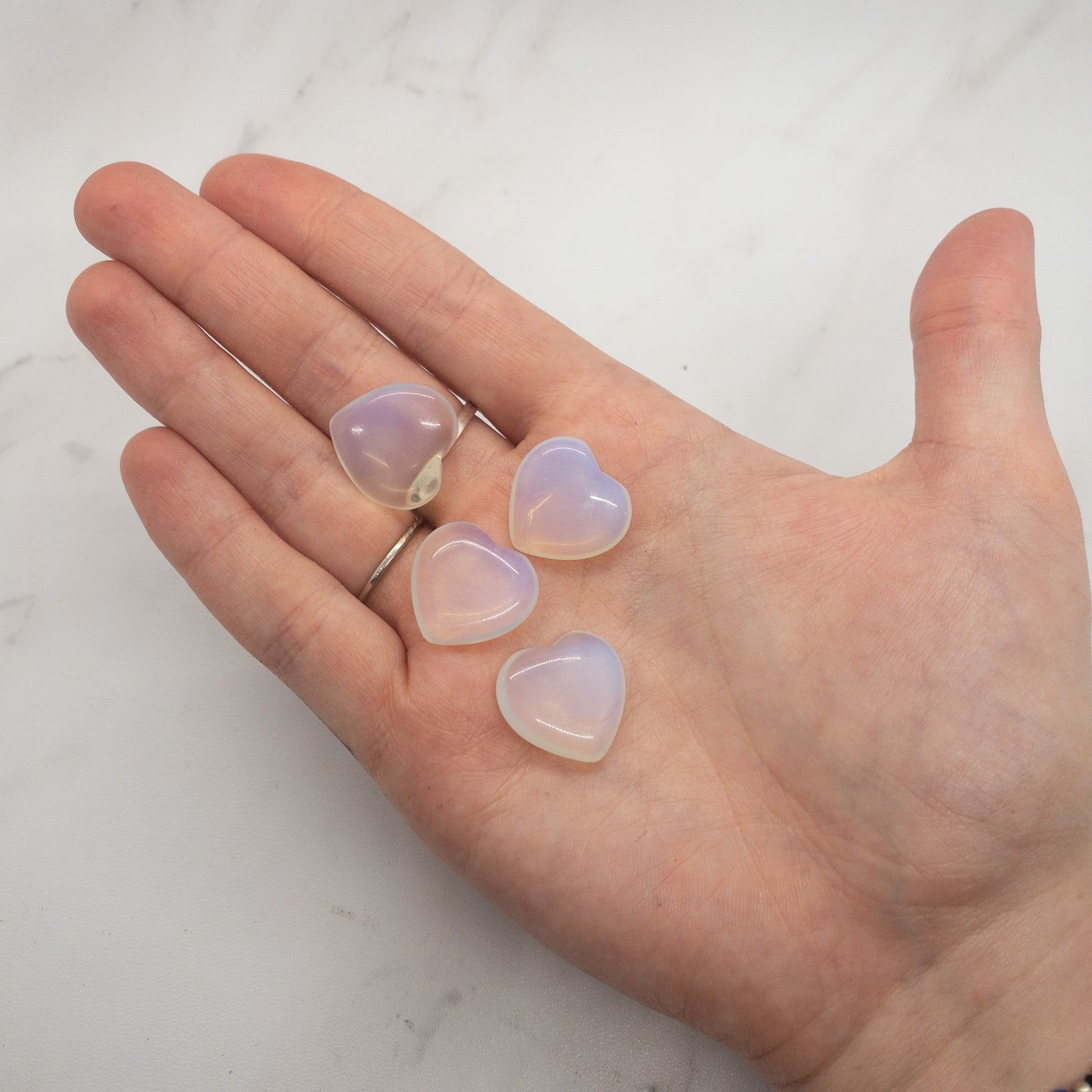 Opalite Hearts