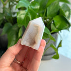 Druzy Agate Tower