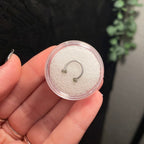 Moldavite Septum Ring