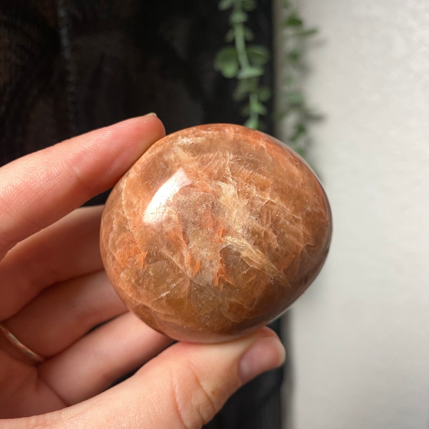 Peach Moonstone Palmstone