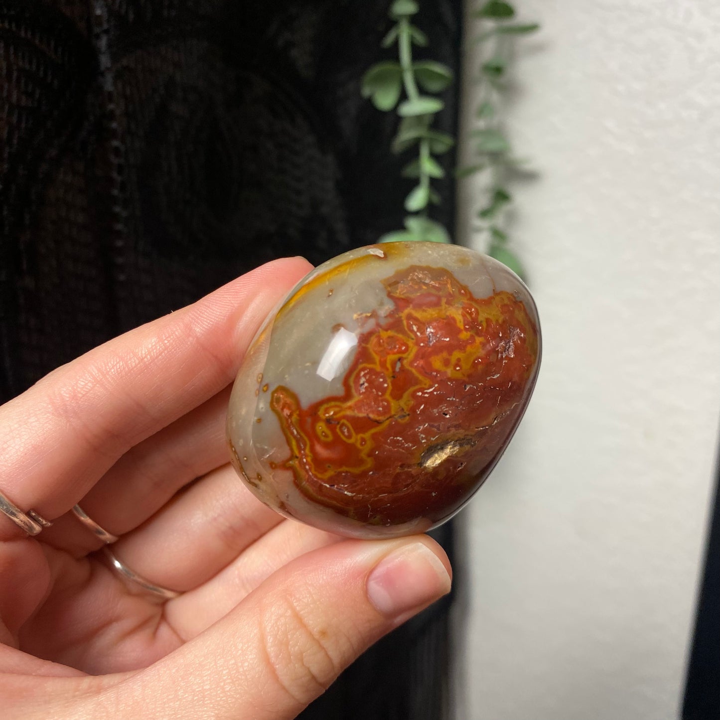 Polychrome Jasper Palmstones