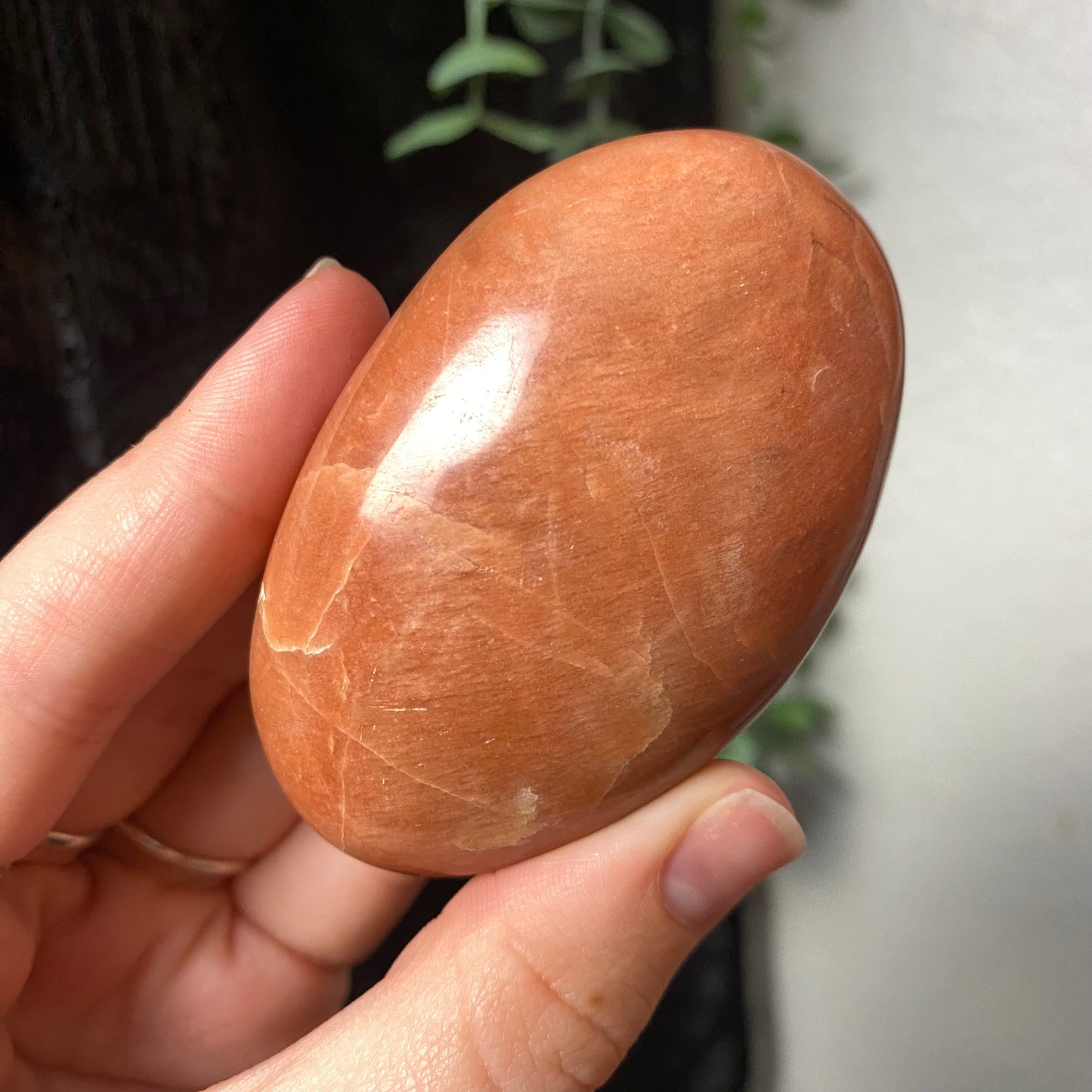 Peach Moonstone Palmstone