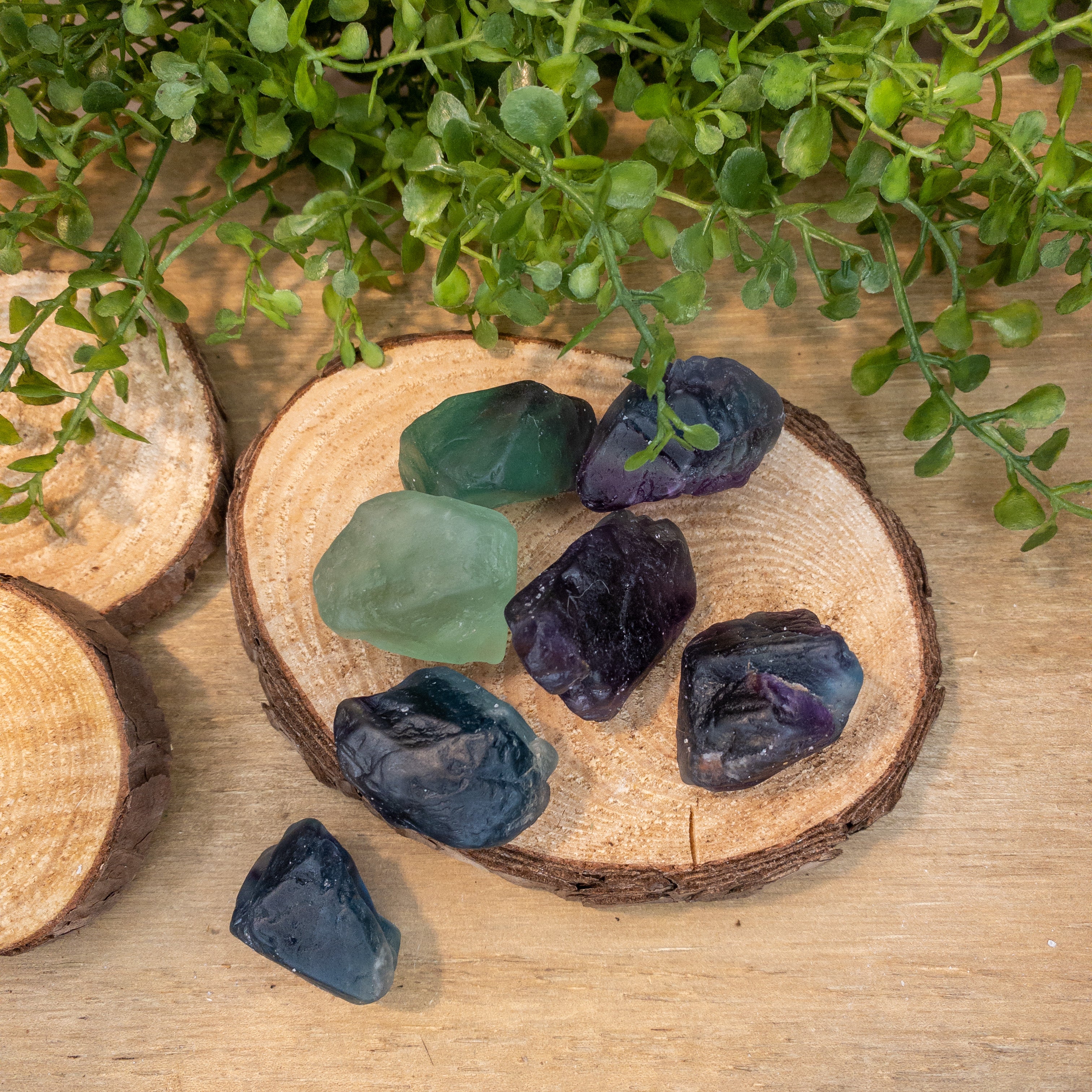 Rainbow Fluorite Raw