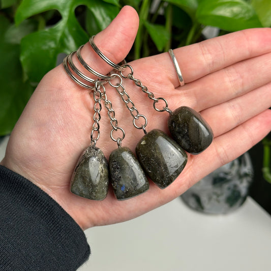 Labradorite Keychain