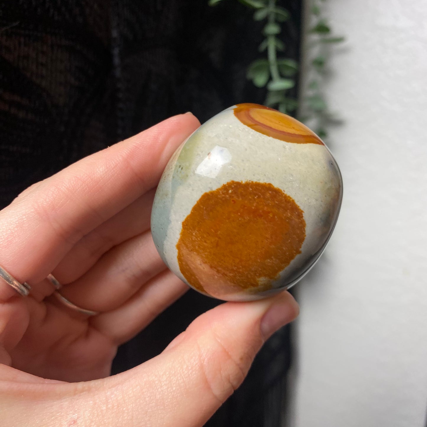 Polychrome Jasper Palmstones