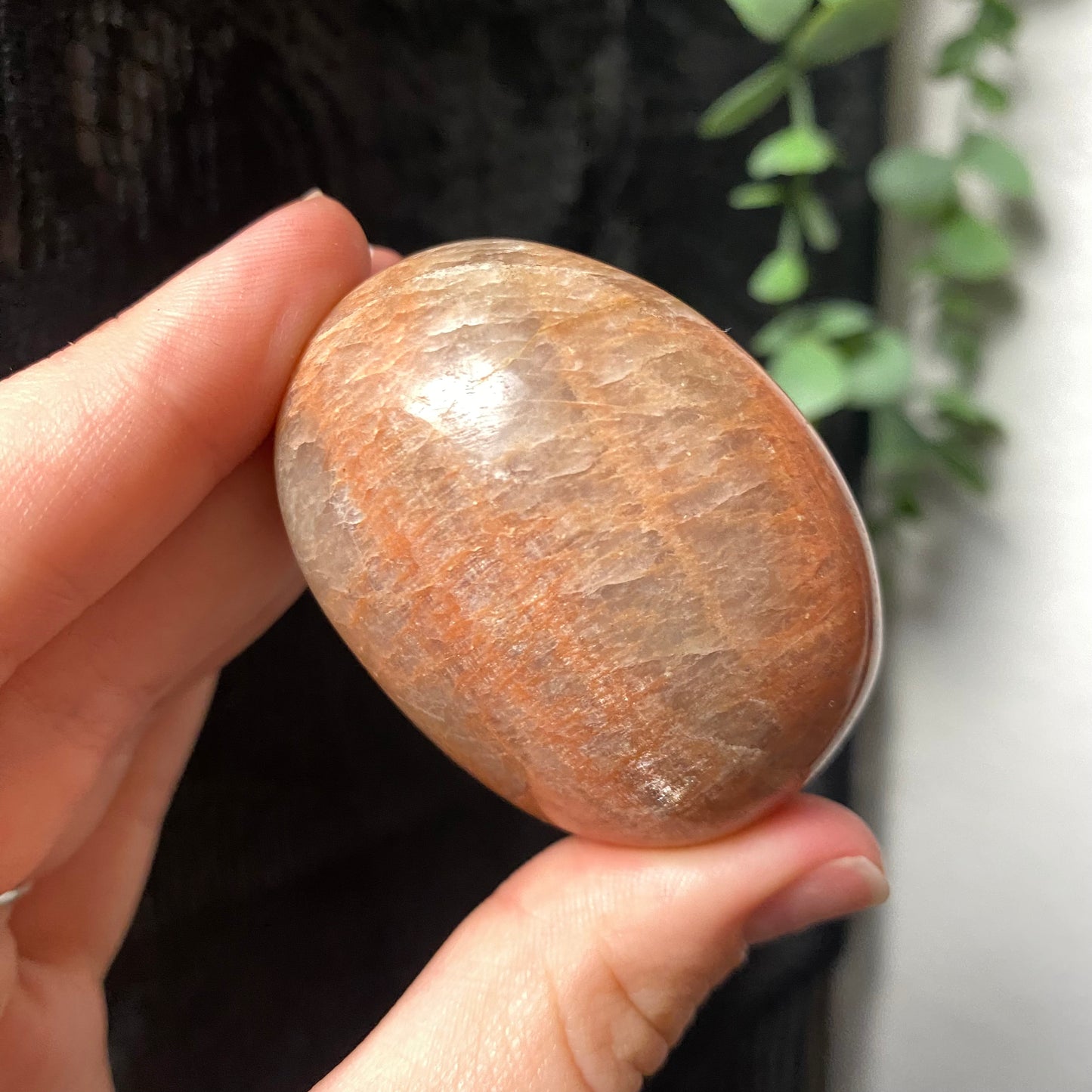 Peach Moonstone Palmstone