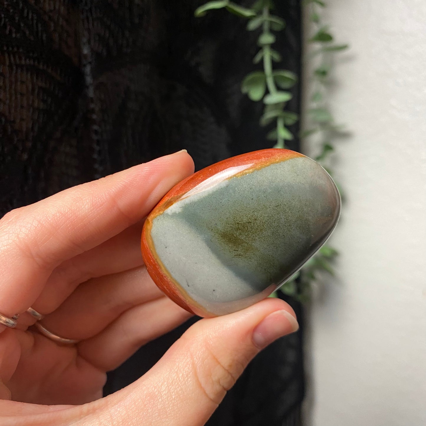 Polychrome Jasper Palmstones