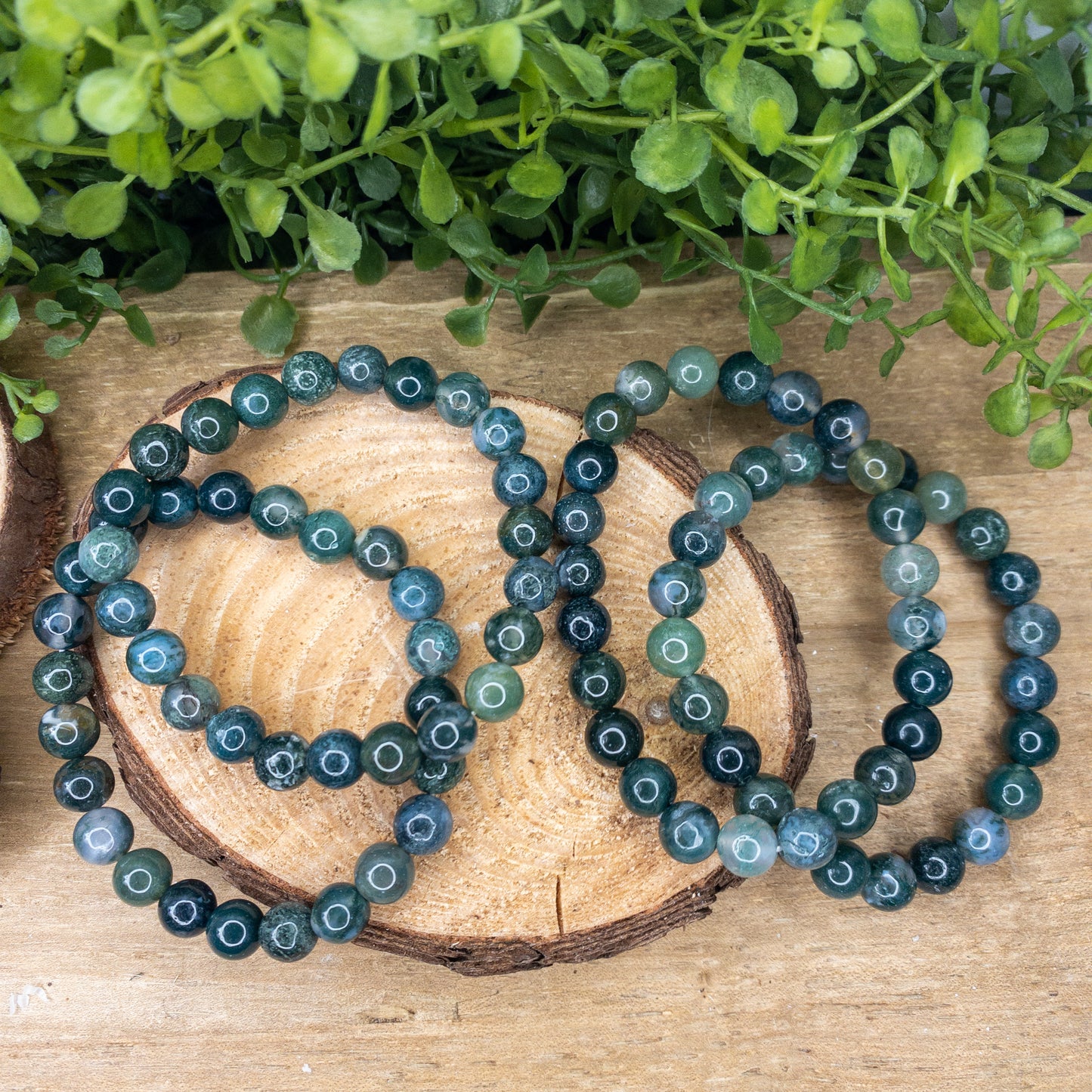 Moss Agate Bracelet