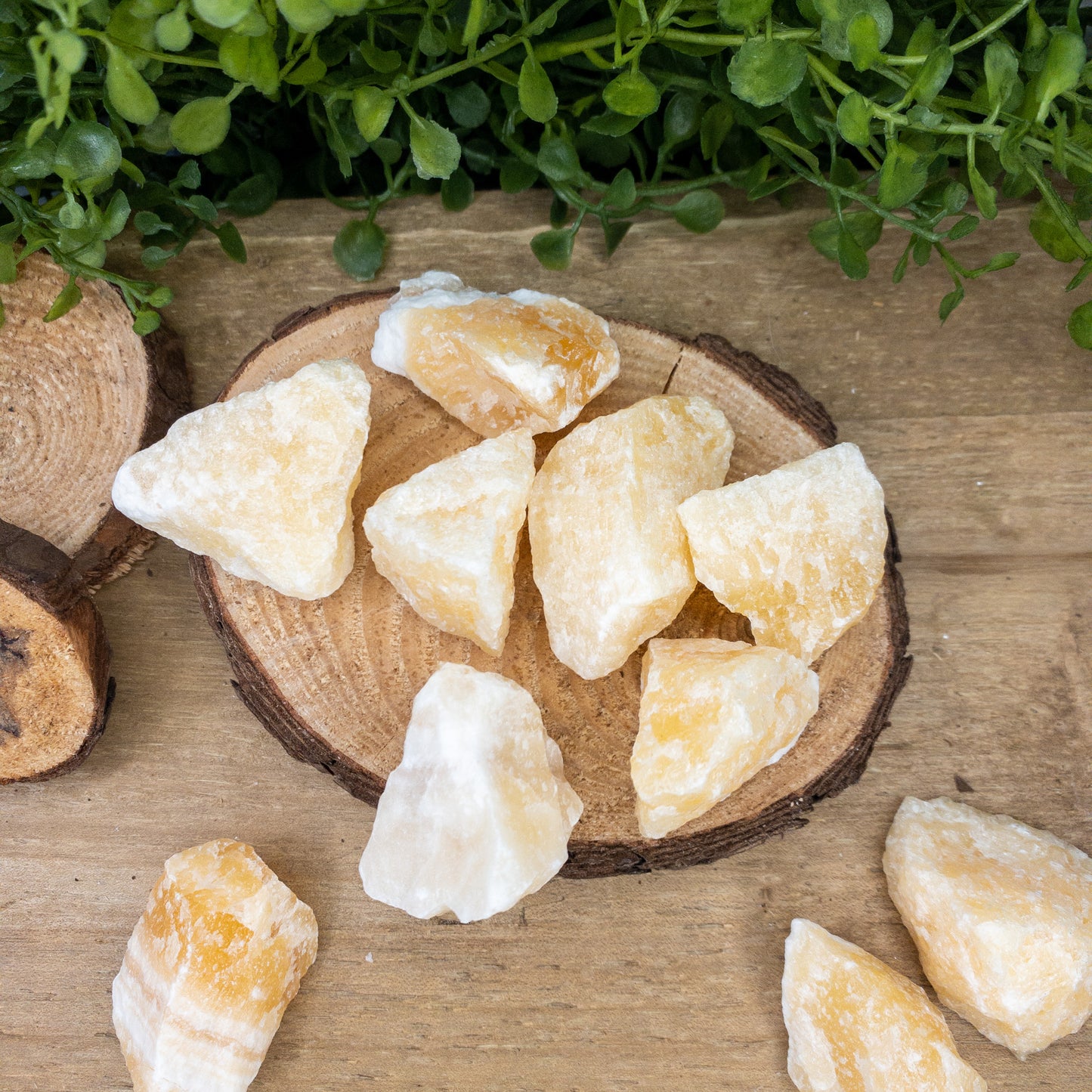 Orange Calcite Raw