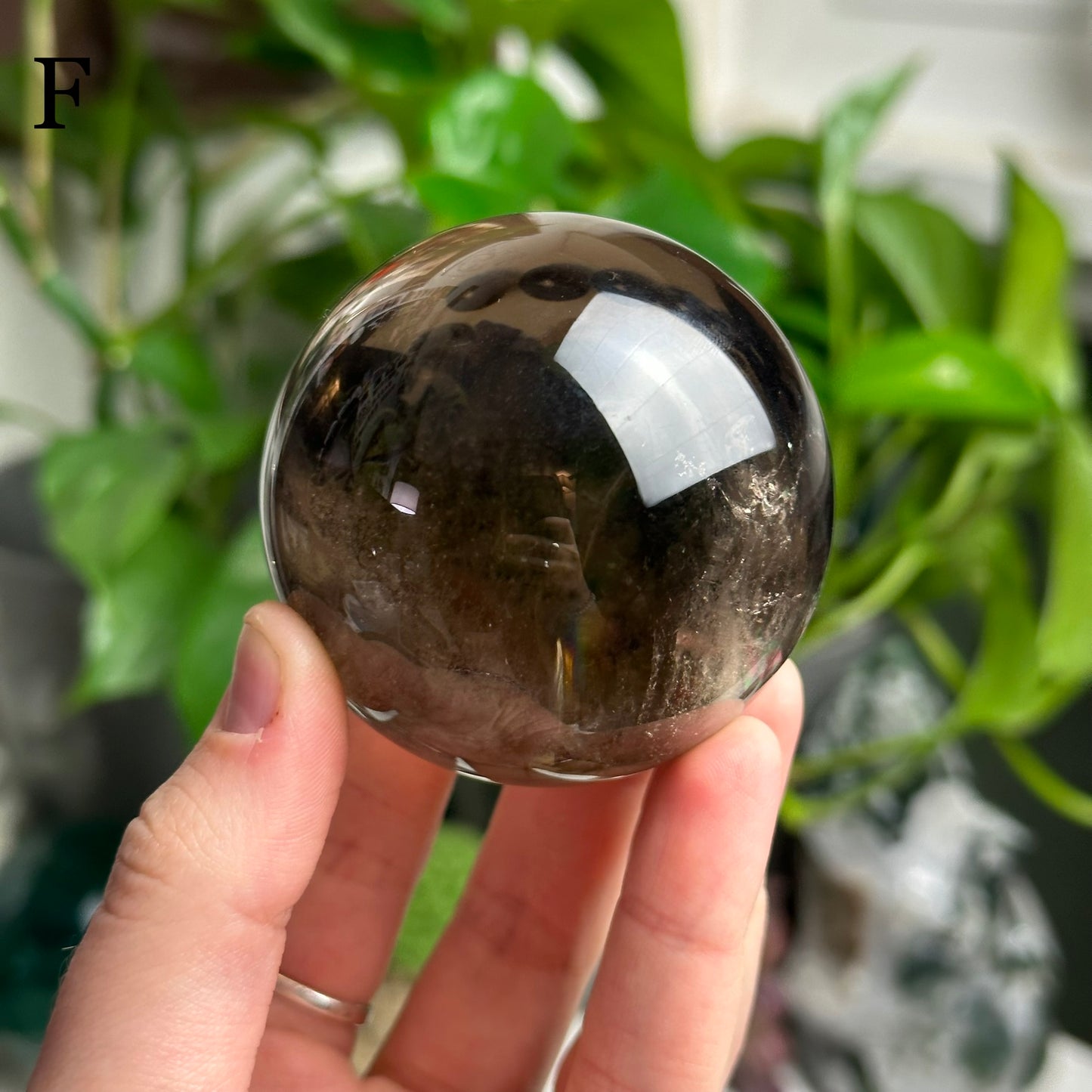 Smoky Quartz Spheres