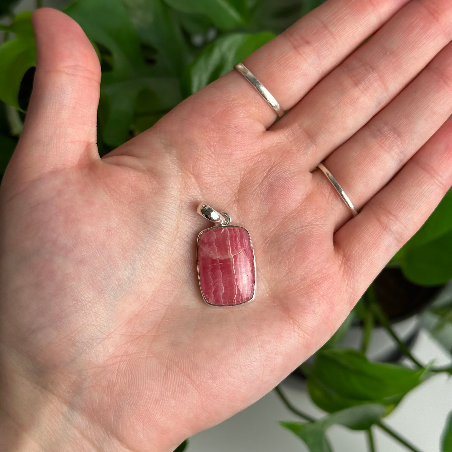 Rhodochrosite Necklace