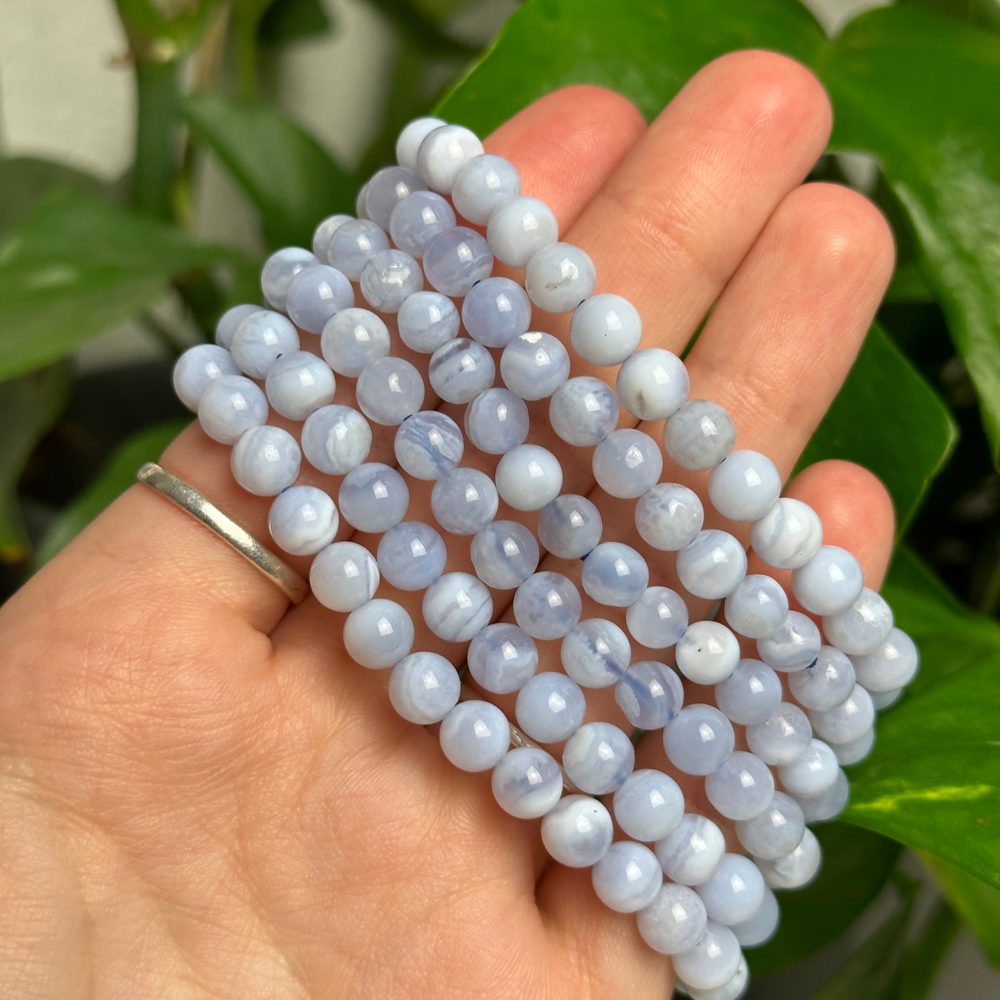 Blue Lace Agate Bracelet