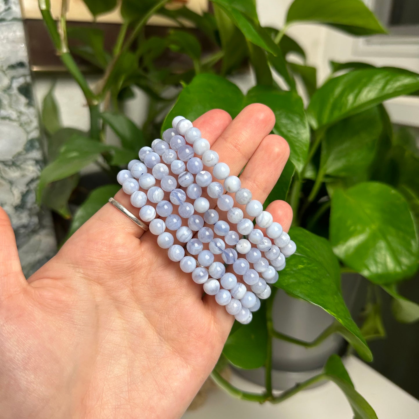 Blue Lace Agate Bracelet