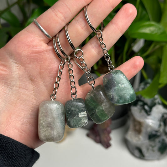 Fluorite Keychains