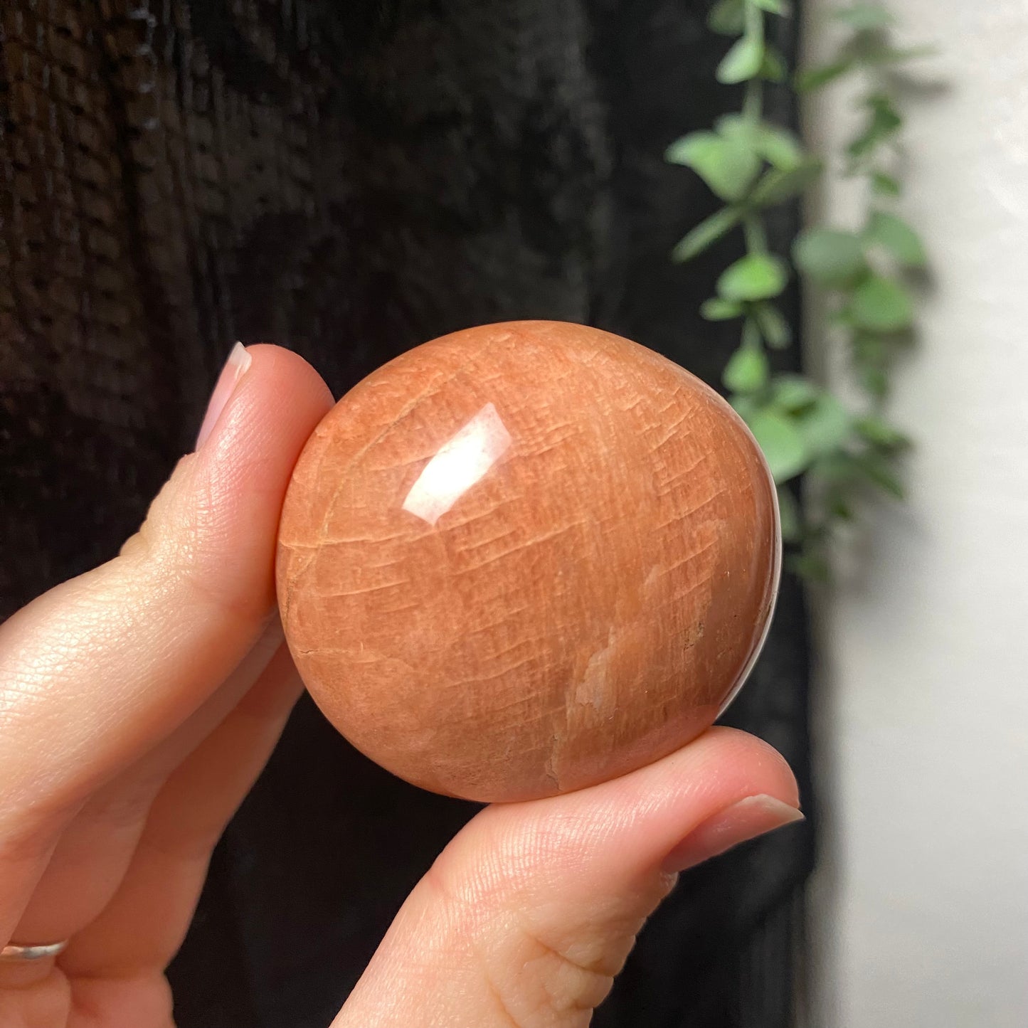 Peach Moonstone Palmstone