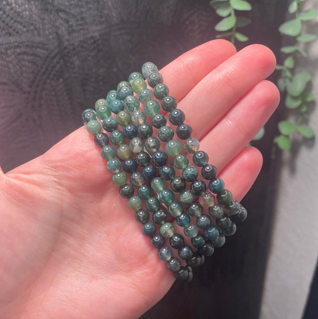 Moss Agate Bracelet